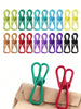 10pcs Chip Clips - Utility PVC-Coated Steel Clips For Sealing Food Packages, Chips Bags, Clothes & Paper - Pack Of 10 (Random Color) Dress Pants Shoes Jeans Boots Skirt,Beachwear,Spring,Minimalist,Summer Tops
